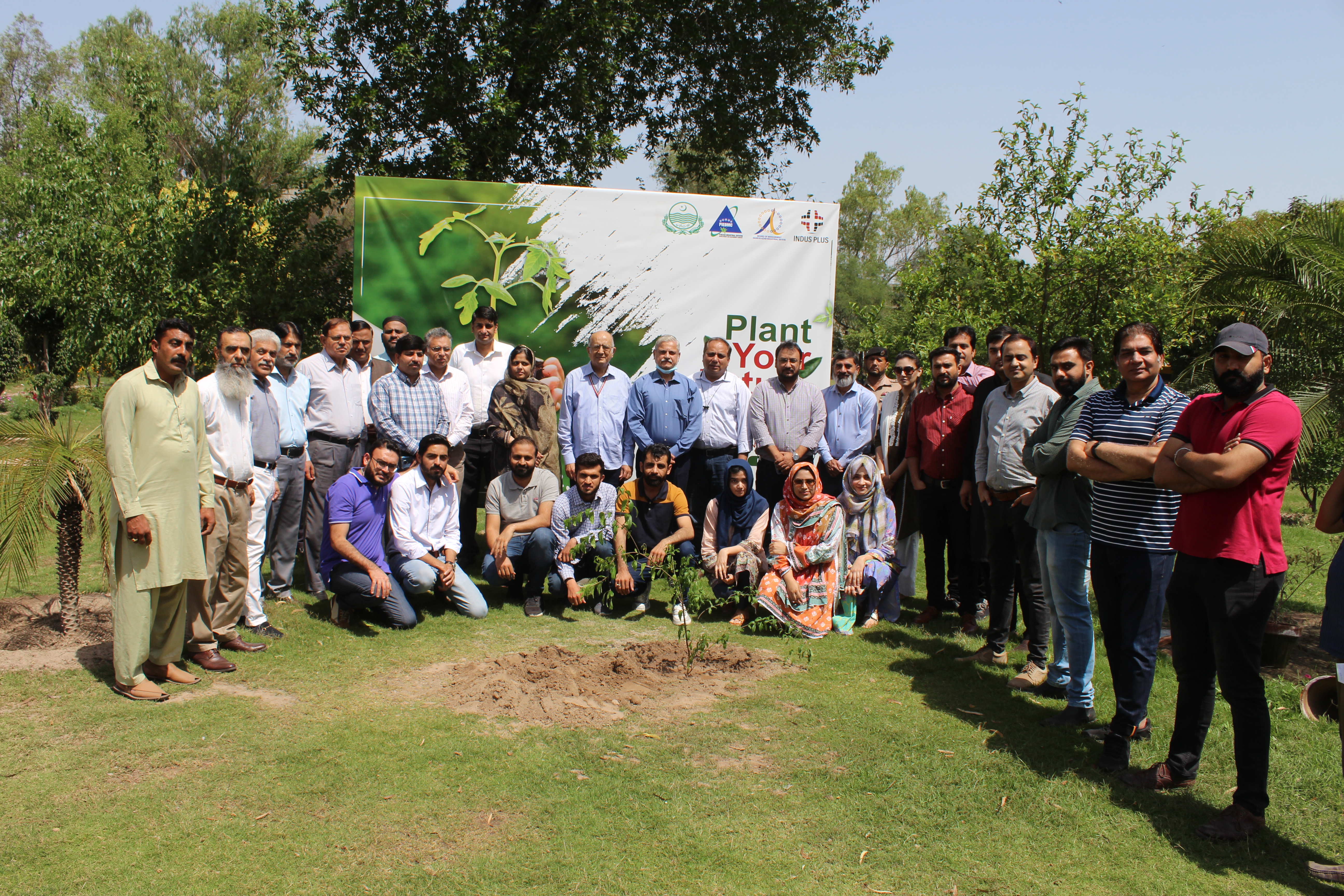 Tree Plantation Drive In Collaboration With Indus Plus